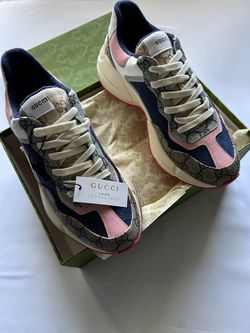 Pink GG Rython Sneakers