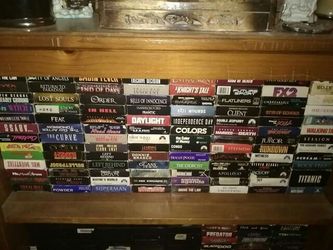 Top layer only Vhs Tapes