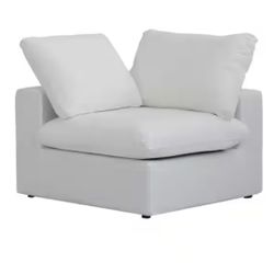 White Corner Chair BRAND NEW