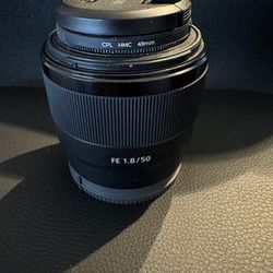 Sony Encounters 50mm Lense 1.8 Standard