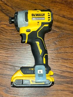 DeWalt 20V Brushless Impact Driver with used Battery