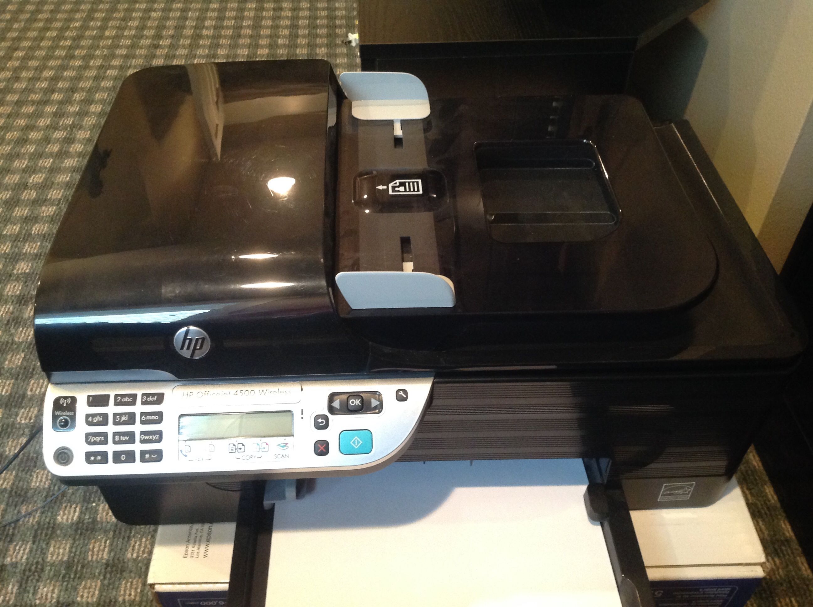 HP Office jet 4500 With WiFi