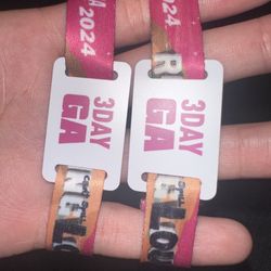 3 Day Pass To Rollingloud 2 Riskbands 