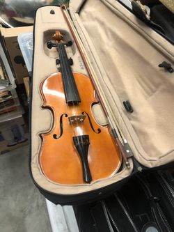 Frank Treller  4/4 Violin W/case  and Bow