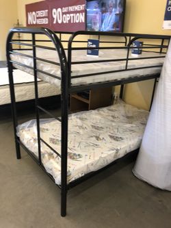 Bunk Bed with Mattresses