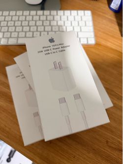 20W USB-C Power Adapter and Cable