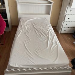 Kids Wood Twin Bed Frame