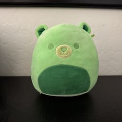 Neon Green Gummy Bear Squishmallow 