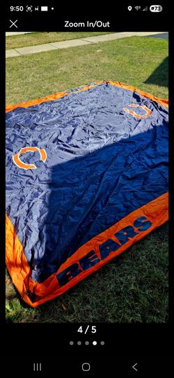 NFL. CHICAGO BEARS PRE-OWNED (10"×10") CANAPY, firm, ship Available