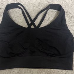 Medium Black Sports Bra 