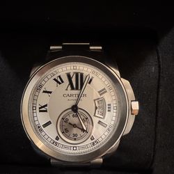 Authentic Cartier Calibre Watch