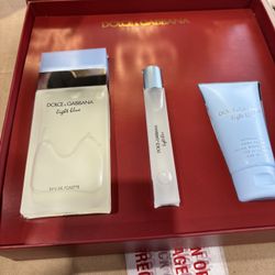 Dolce Gabbana Light Blue Set Women 