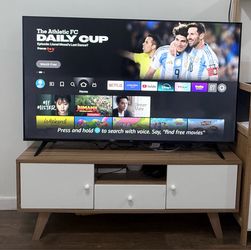 TCL 50” Smart TV + TV Stand