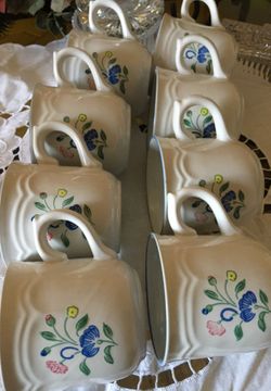 Set de 8 tazas ,floral expressions Nuevas