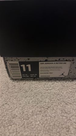 Jordan 4 white cement