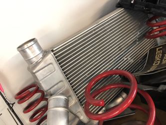 Evo x intercooler with Piping