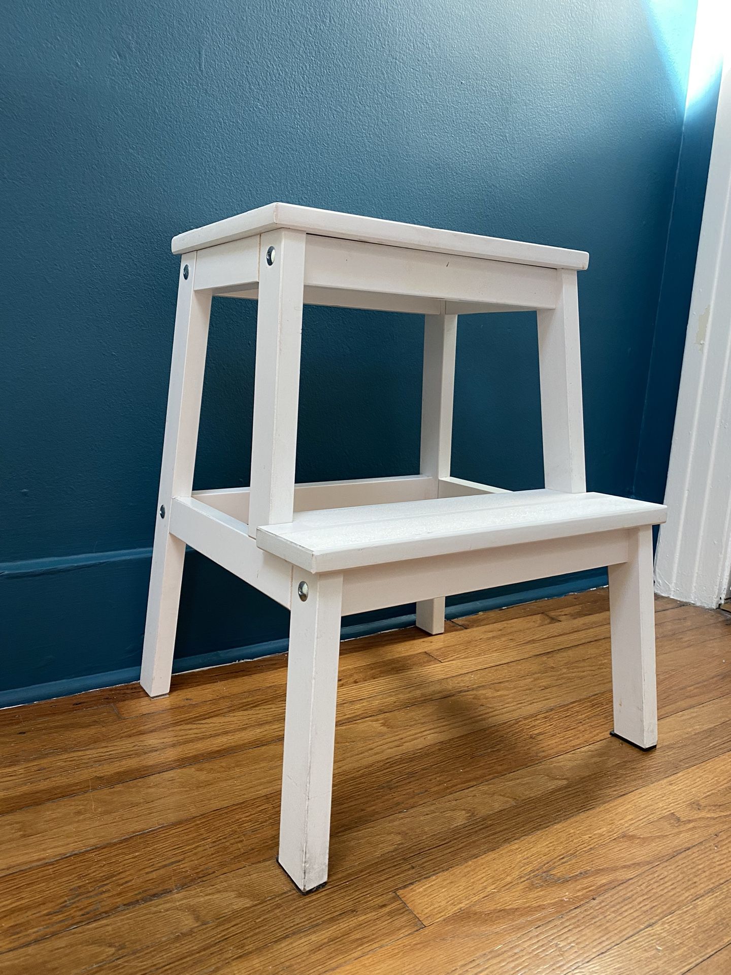 ikea bekvam wooden step stool