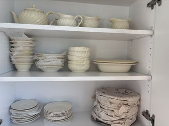 Complete Set Of Vintage China