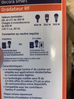 LED, Incandescent, Fluorescent Dimmer