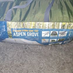 Aspen Grove 8 Person Hybrid Dome Tent