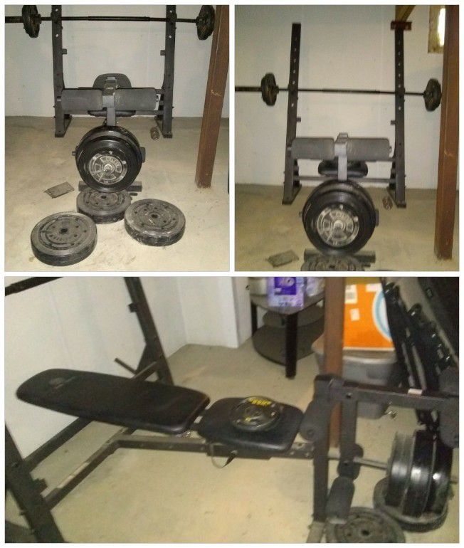 Golds Olmpic Weight Bench