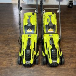 13 in. 11 Amp Corded Electric Walk Behind Push Lawn Mower $75 each 