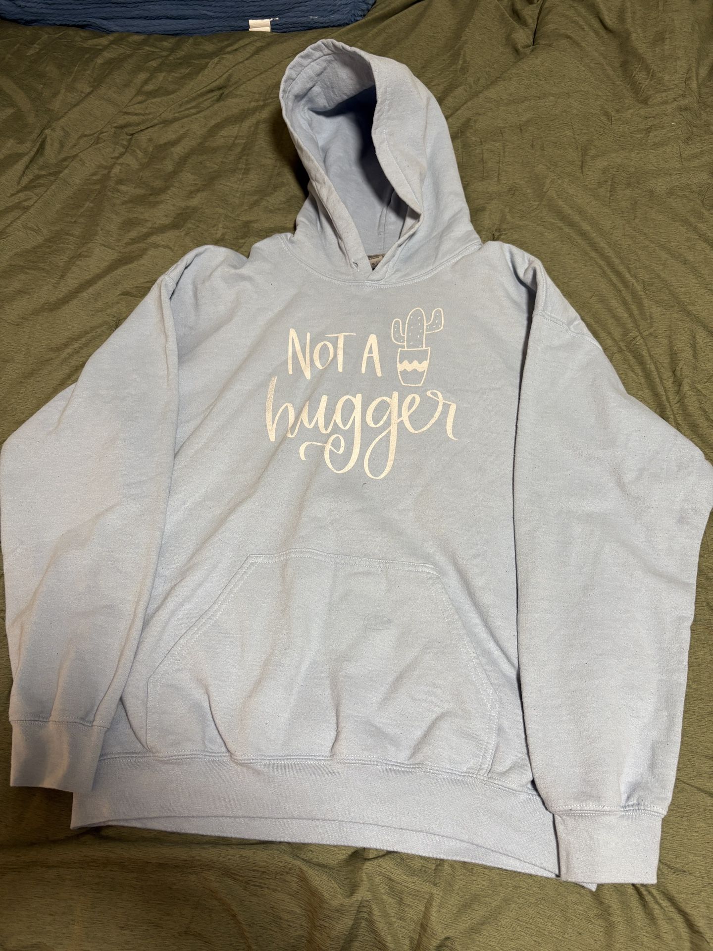 Not A Hugger Cactus Hoodie