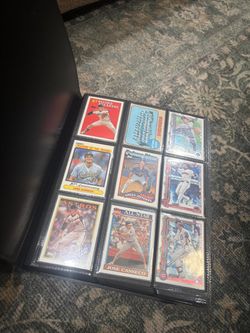 Baseball sport card collection