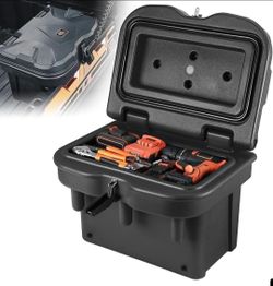 UTV Bed Storage Box 5.5 Gallon Polaris Ranger General Cargo Tool Box KEMIMOTO