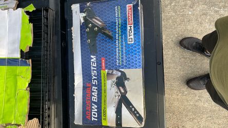 Tow Smart 760 Class III Adjustable Tow Bar 5,000 lb Max Tow Weight