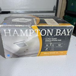 Hampton Bay Ultra-Quiet Ventilation Fan 50 CFM White Ceiling Exhaust Fan NEW Open Box