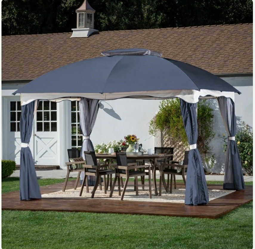 Outdoor Tent Gazebo 12 x 10 Feet for Patio