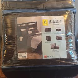 New Micro Plush Bedding Set