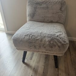 Fur Accent Chair 