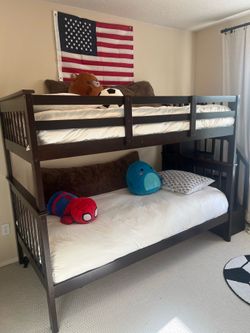 Bunk bed with stairs