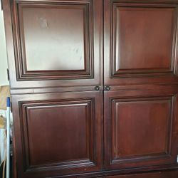 Entertainment center Could Be Used For TV Or Clothes