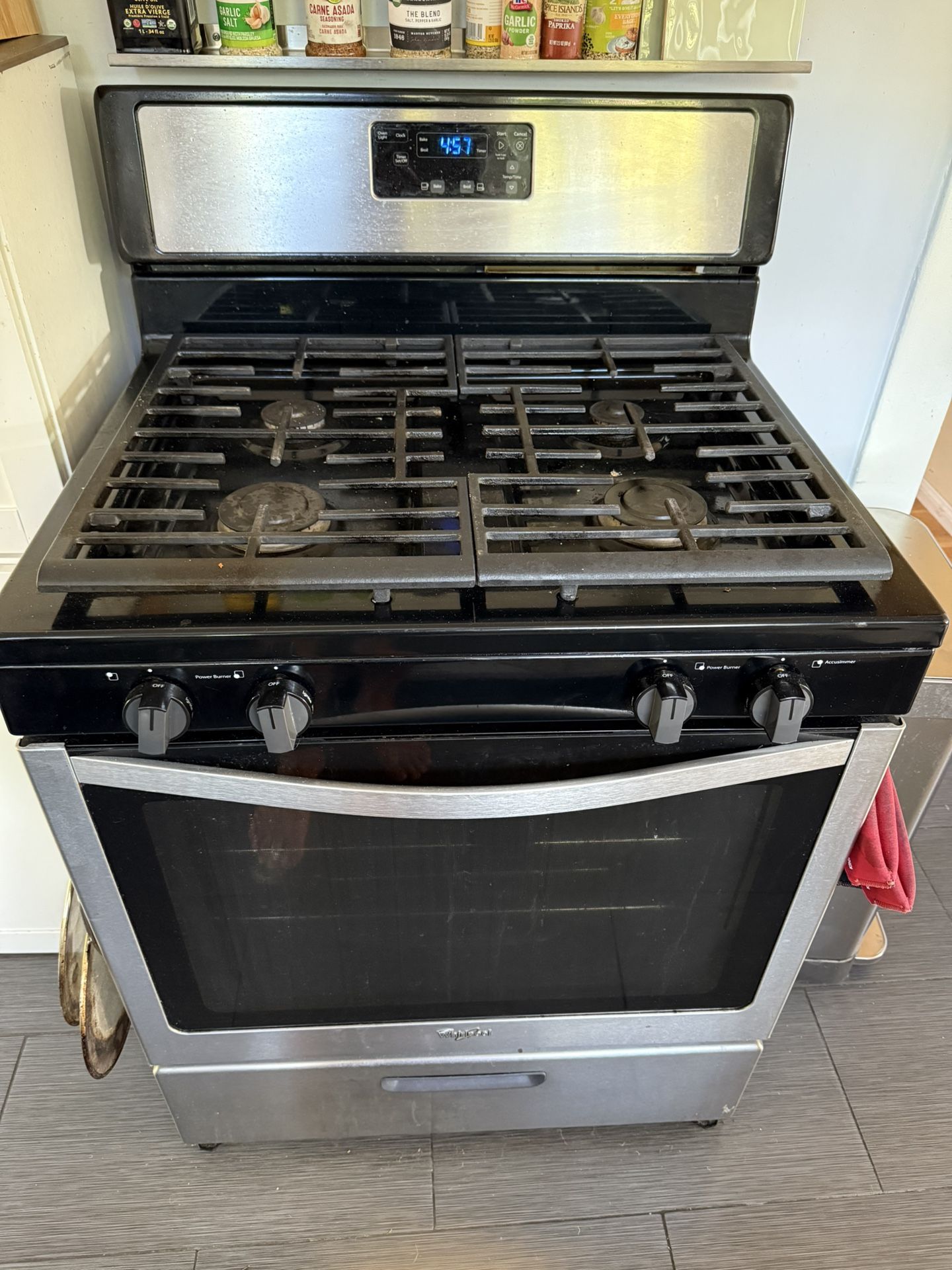 Whirlpool Gas Range