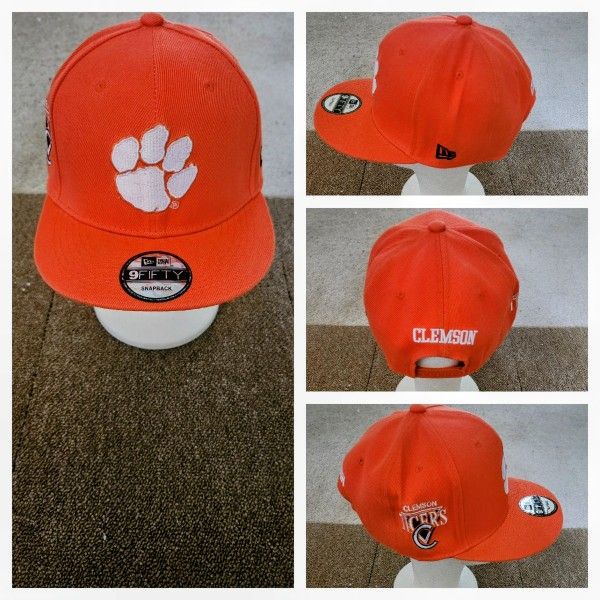 CLEMSON TIGERS NCAA COLLEGE SNAPBACK HAT.