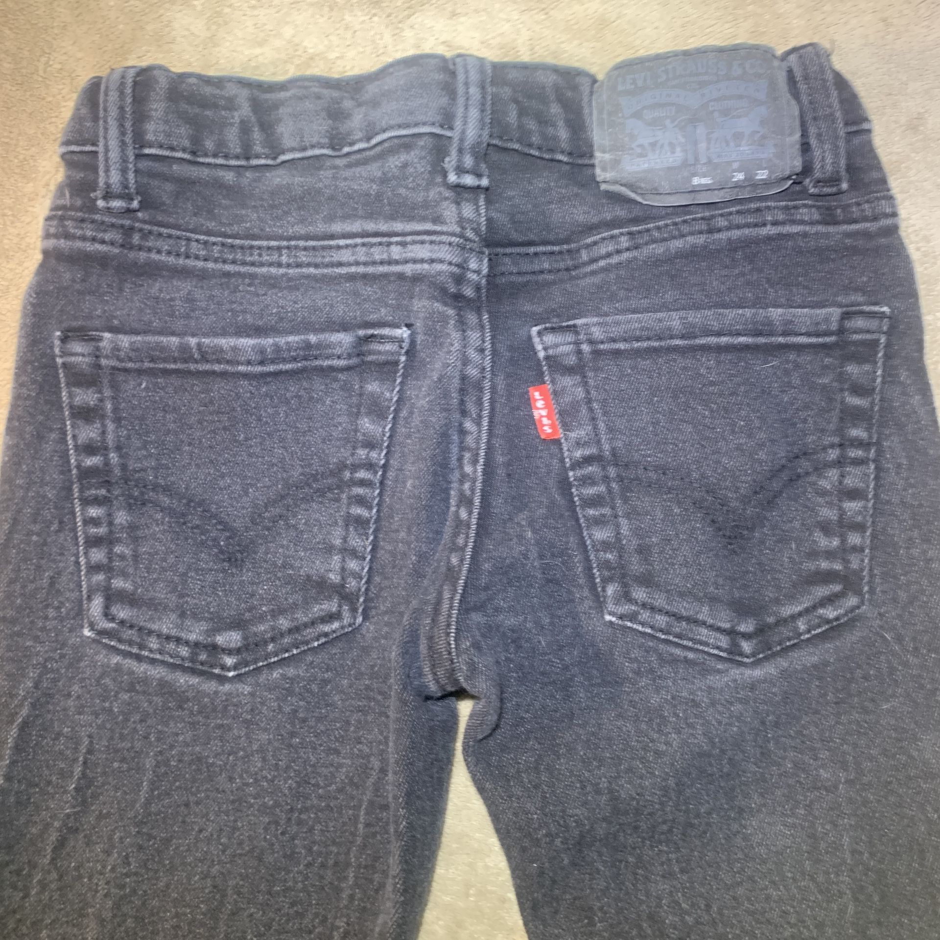 Denim Blue Jeans Youth Boys Size 8 Reg Levi’s 510 Skinny Jeans Pants Bottoms