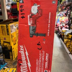 MILWAUKEE M18 CORDLESS ROTARI HAMMER BRUSHLESS 