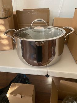 Olla de 9 qt con tapa coladera
