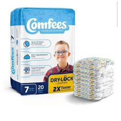 Comfees Diapers Size 7 Brand New I Have 10 Packs $5 Each