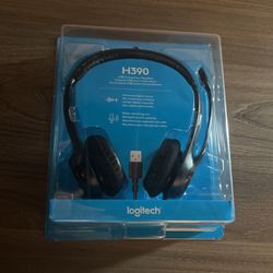 logitech usb headset in box un-opened