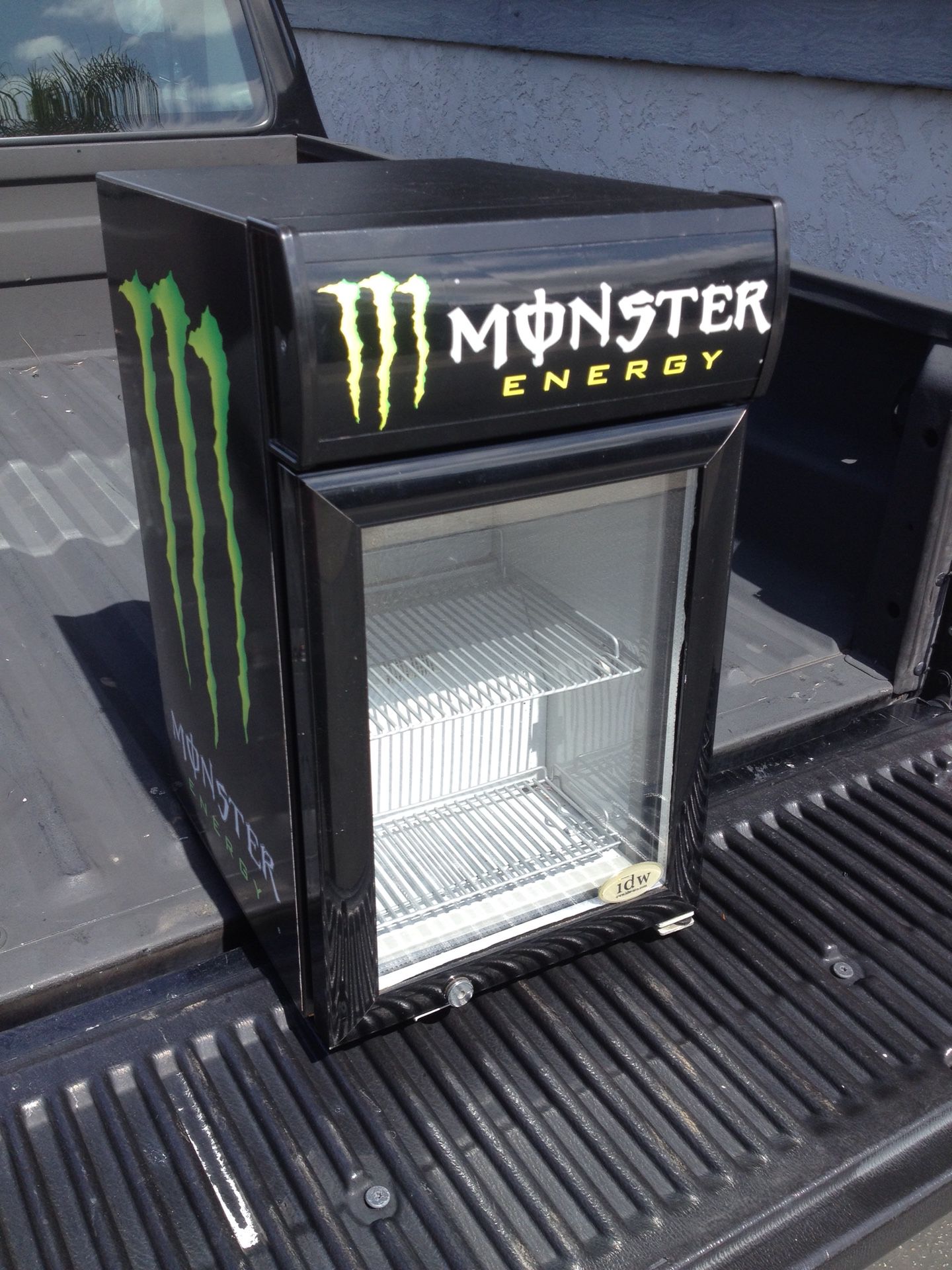 Monster energy mini fridge