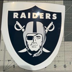 Las Vegas Raiders NFL Logo Sticker (LARGE)