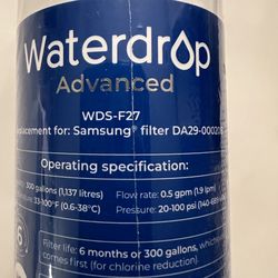 Refrigerator water filter
