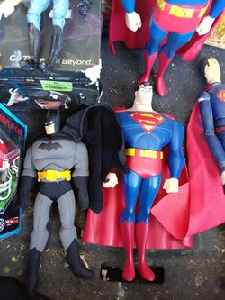 Batman and Superman Action Figures Lot