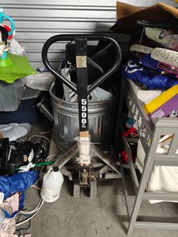 Pallet jack.