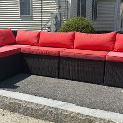 Wicker Sectional 