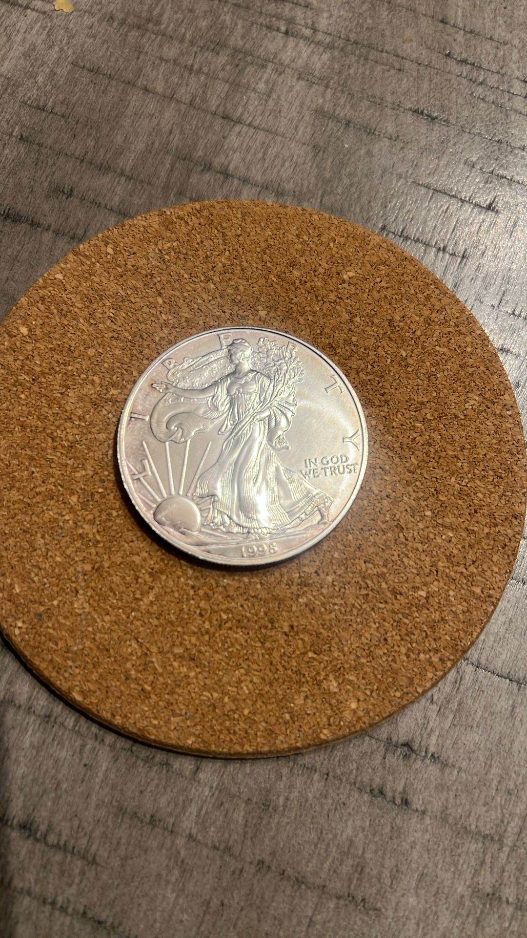 1998 American Silver Dollar